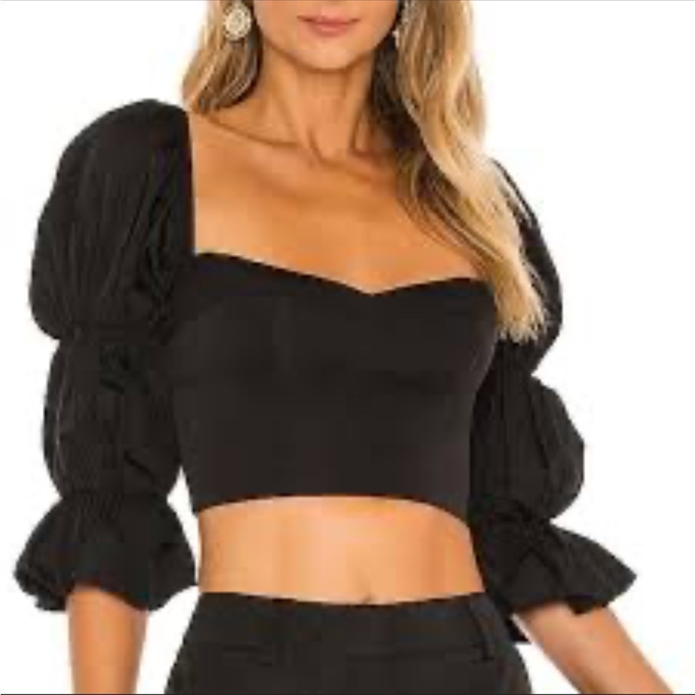 Amanda Uprichard New York Tia cropped top sz small